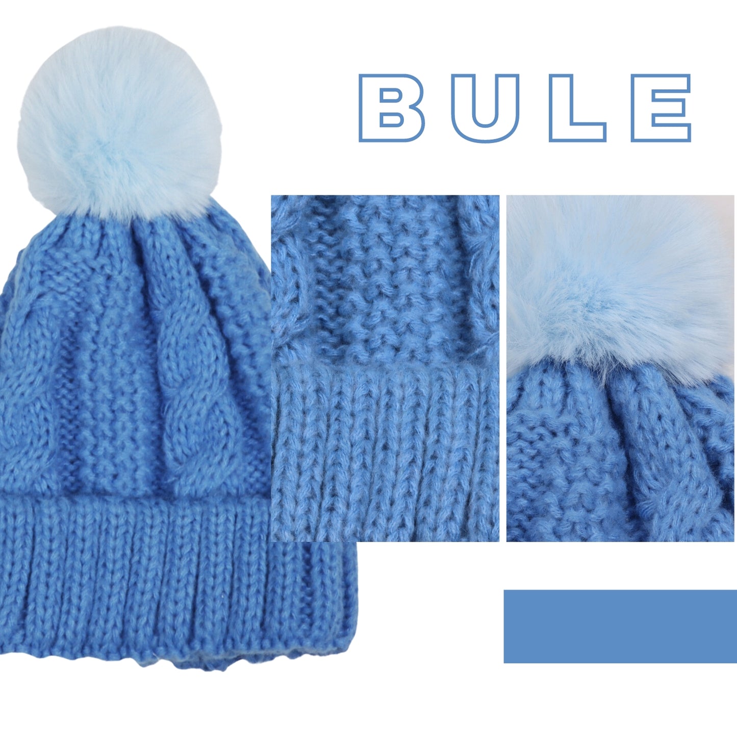 Custom Embroidery Baby Knitted Beanie