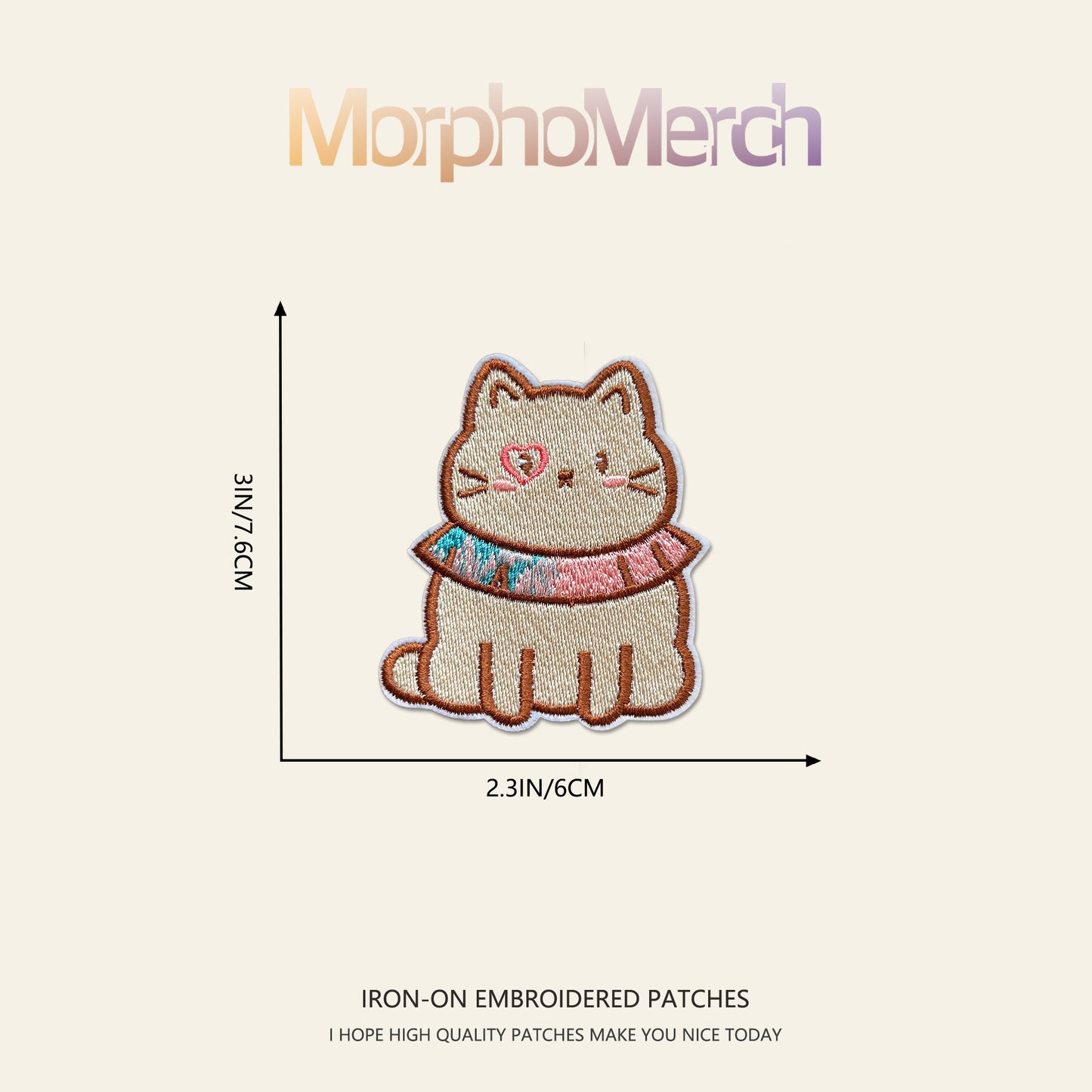 Lover CAT TOUR Inspried Embroidery Patch