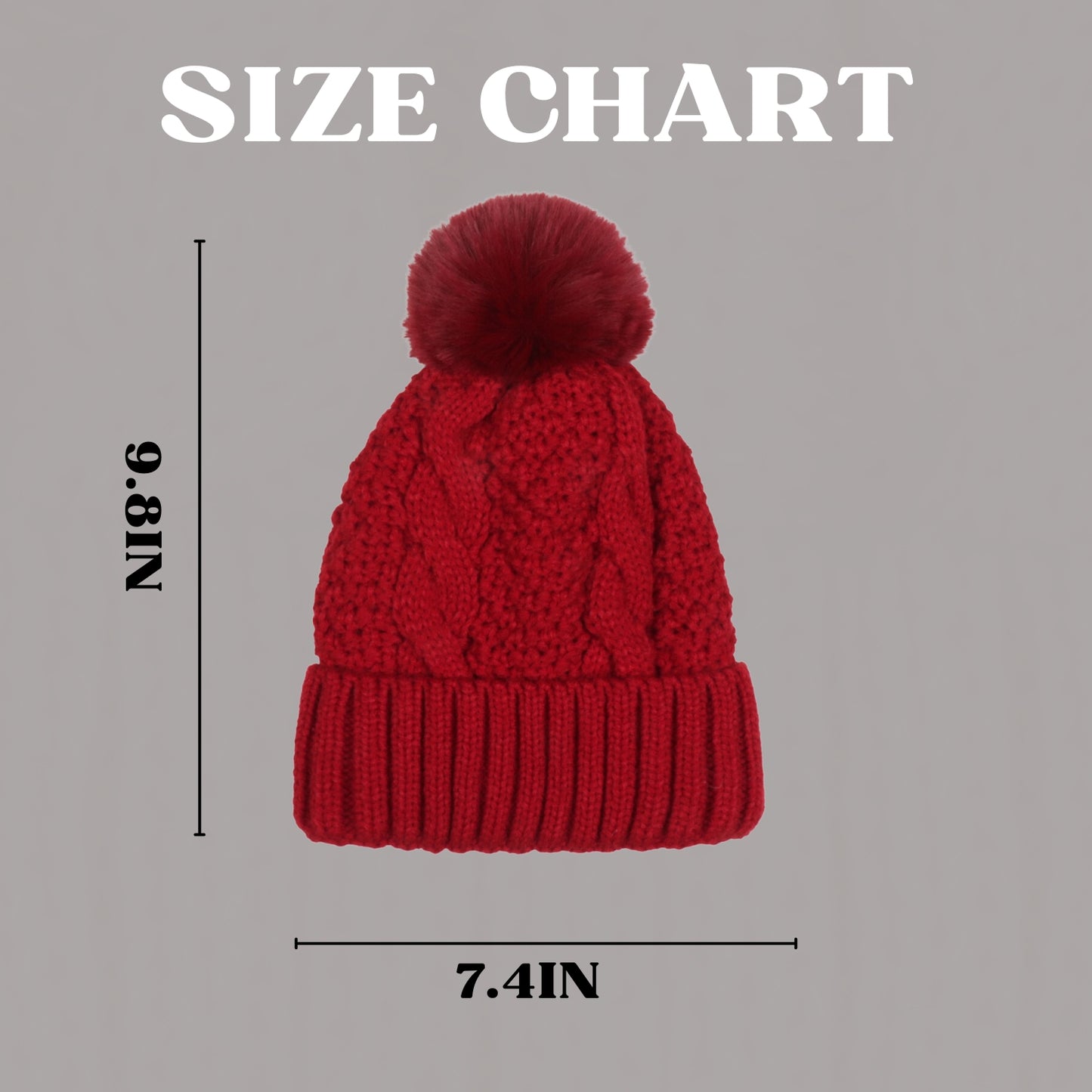 Custom Embroidery Baby Knitted Beanie