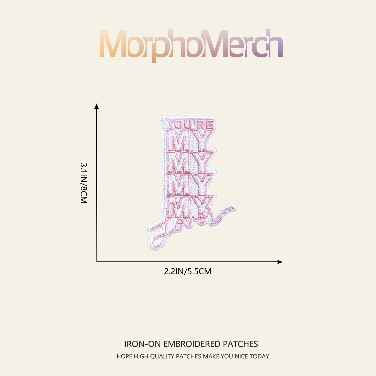 Cuel Summer Dice Lover Inspried Embroidery Patch