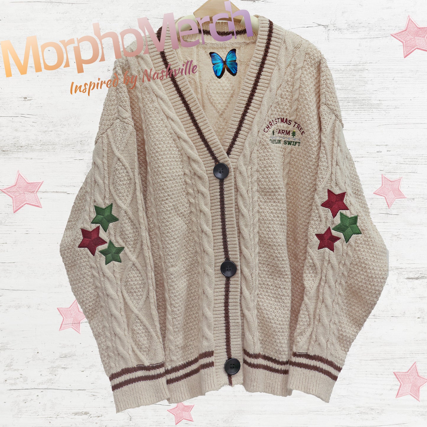 Christmas Farm Cardigan Taylor Swift Christmas Cardigan