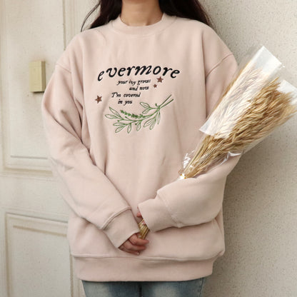 Evermore Ivy Embroidery Sweatshirt