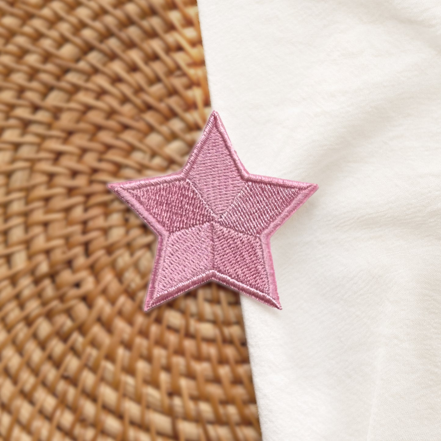 LOVER Pink Star Embroidery Patch Taylor Version