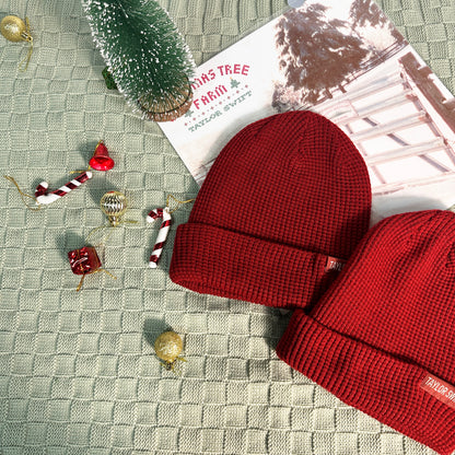 All Too Well RED Knitted Beanie