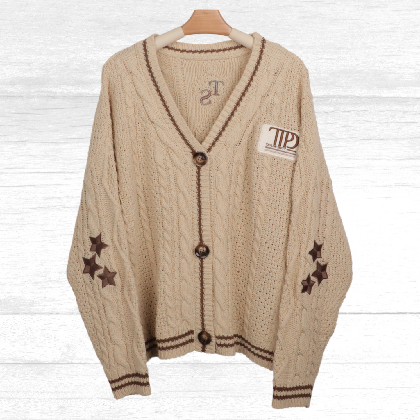 Taylor TTPD Album Inspire Embroidery Cardigan