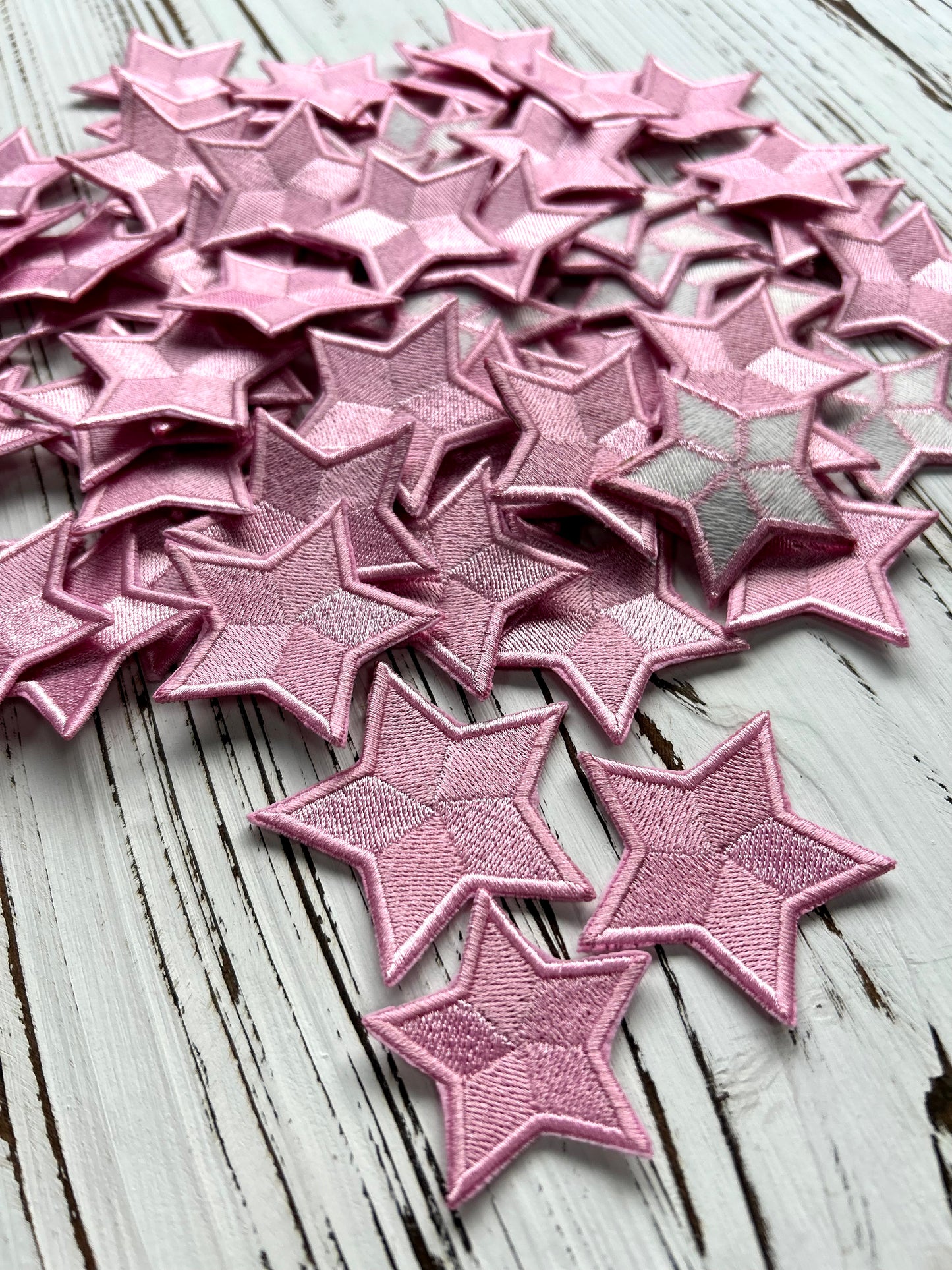 LOVER Pink Star Embroidery Patch Taylor Version