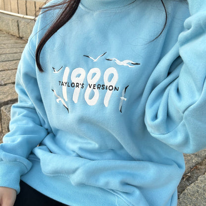 1989 Taylor's Version Embroidery Sweatshirt