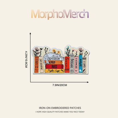 THE ERAS TOUR Book with Cat Inspried Embroidery Patch