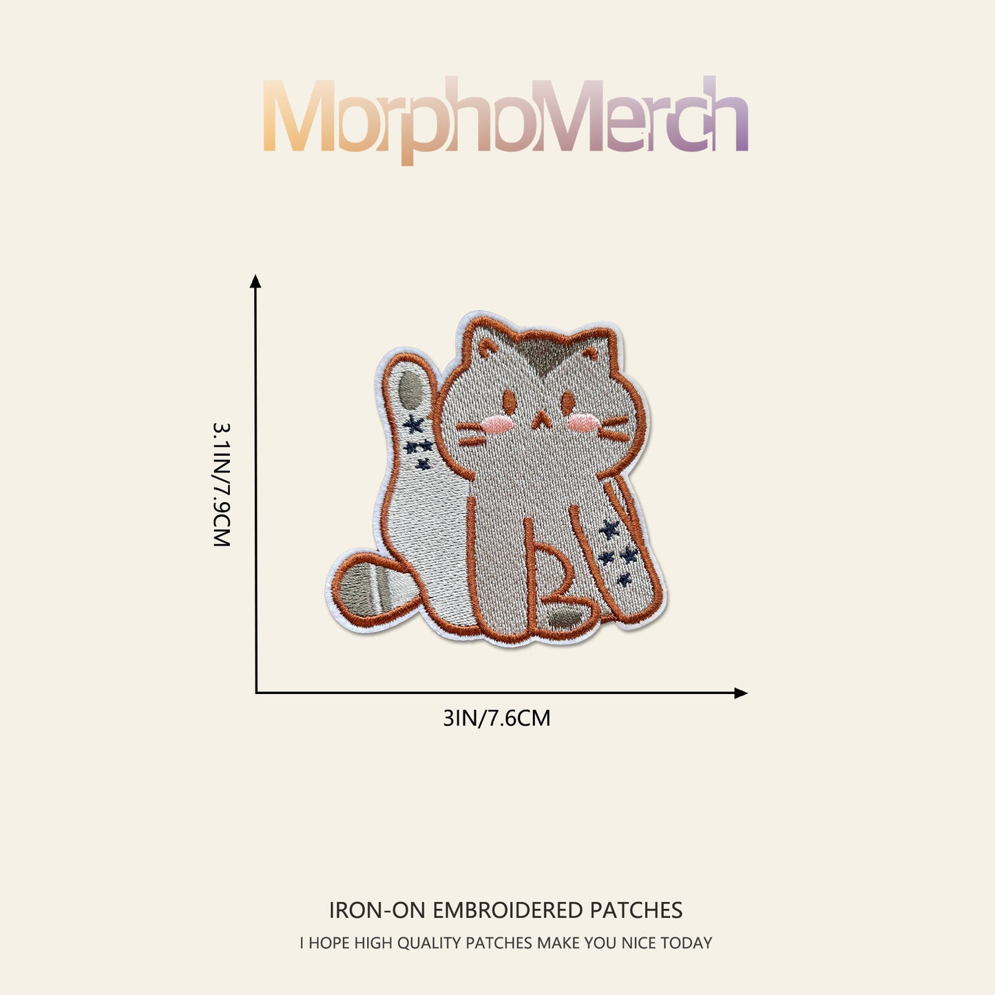 Lover CAT TOUR Inspried Embroidery Patch