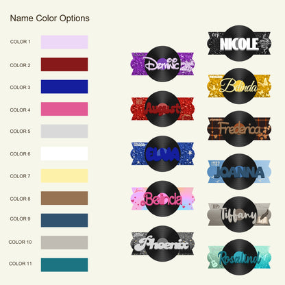 Personalized Name Plate Stanley Topper Taylor Swift Album Acrylic Topper Cup Accessories