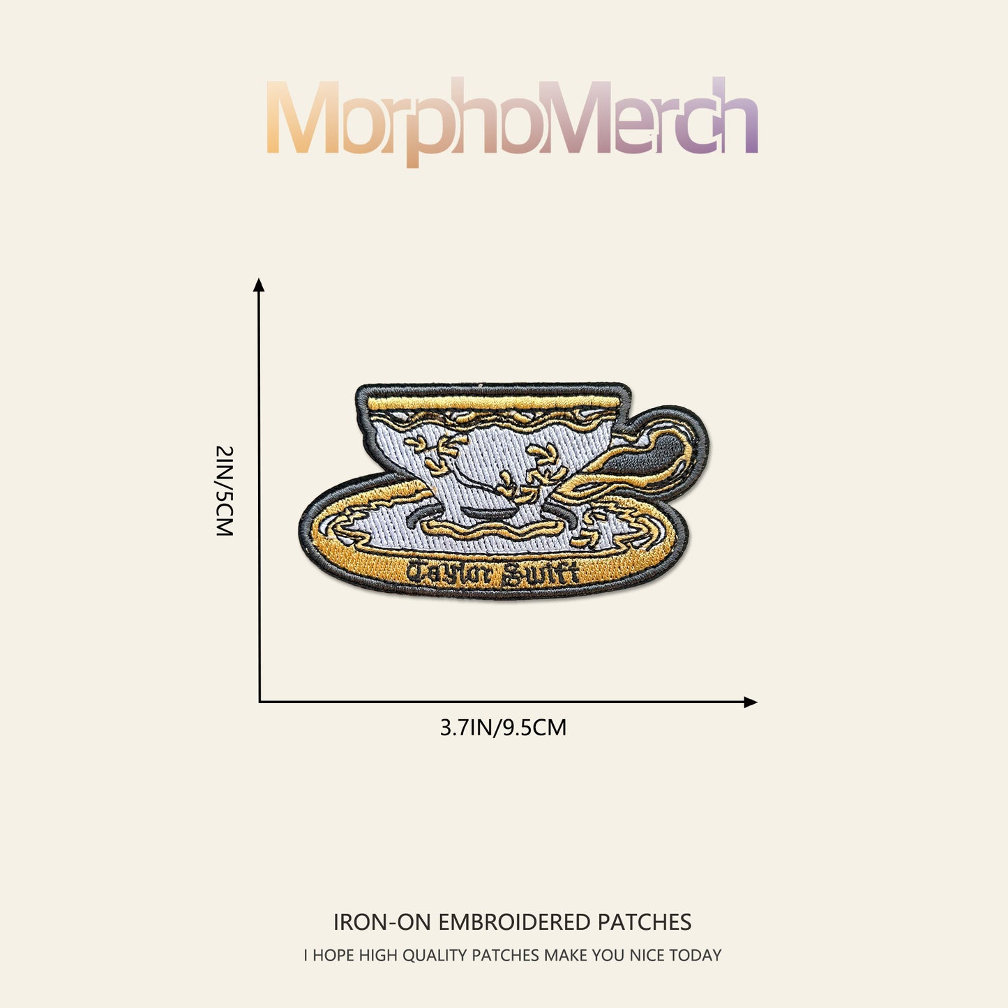 Reputation TS Inspried Embroidery Patch