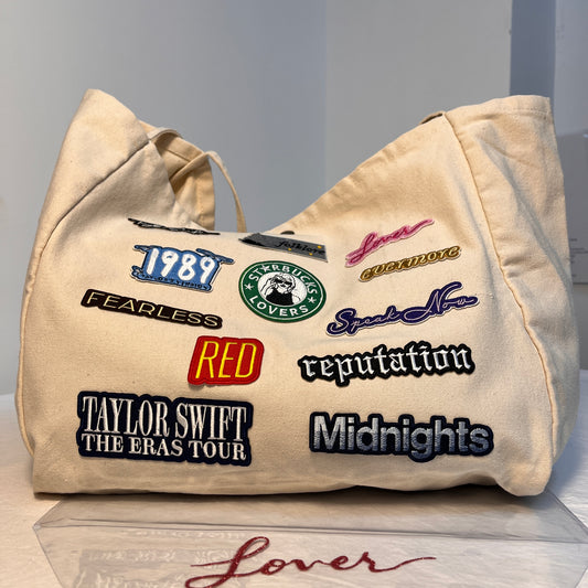 Custom Large Capacity Swiftie Canvas Bag