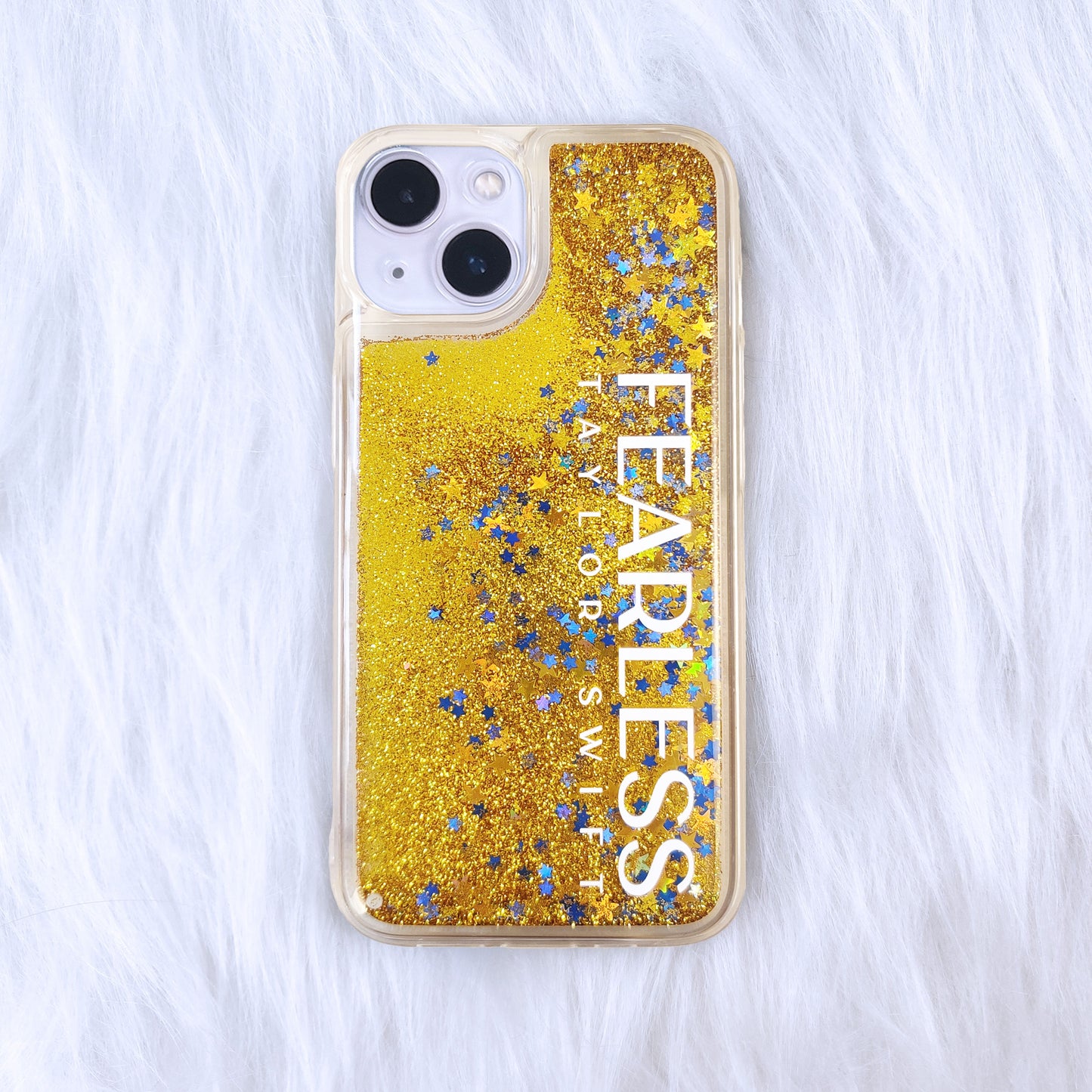 Custom Swiftie Glitter Liquid Quicksand iPhone Case