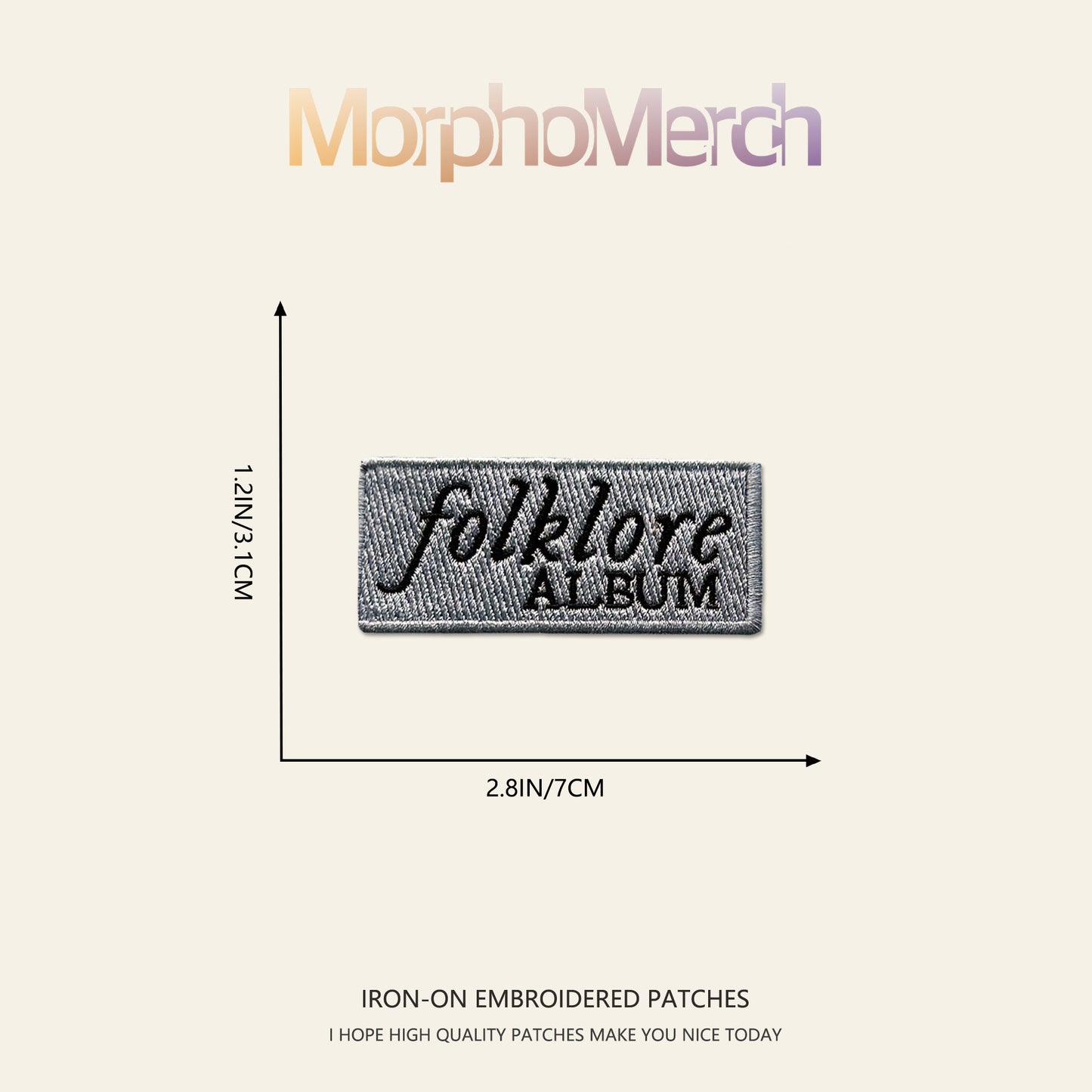 Folklore Inspried Embroidery Patch