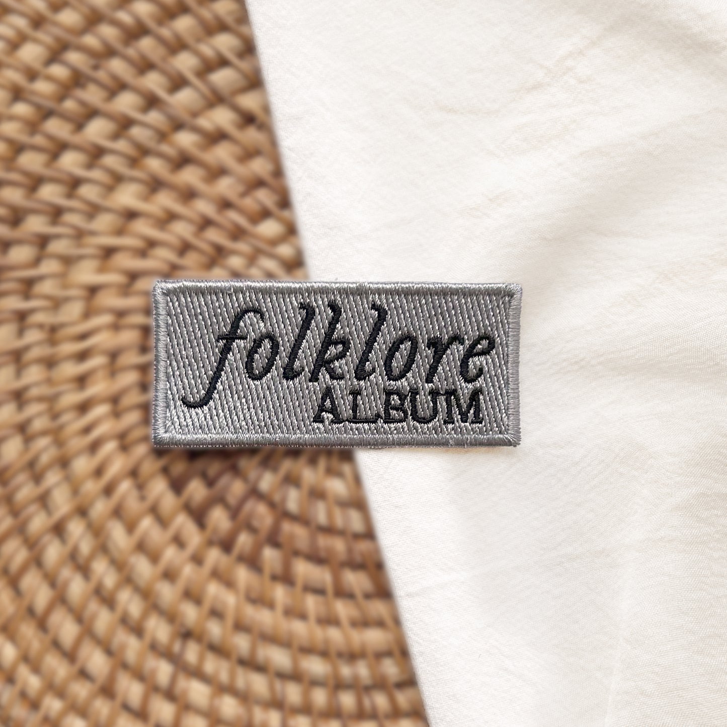 Folklore Inspried Embroidery Patch Taylor Version