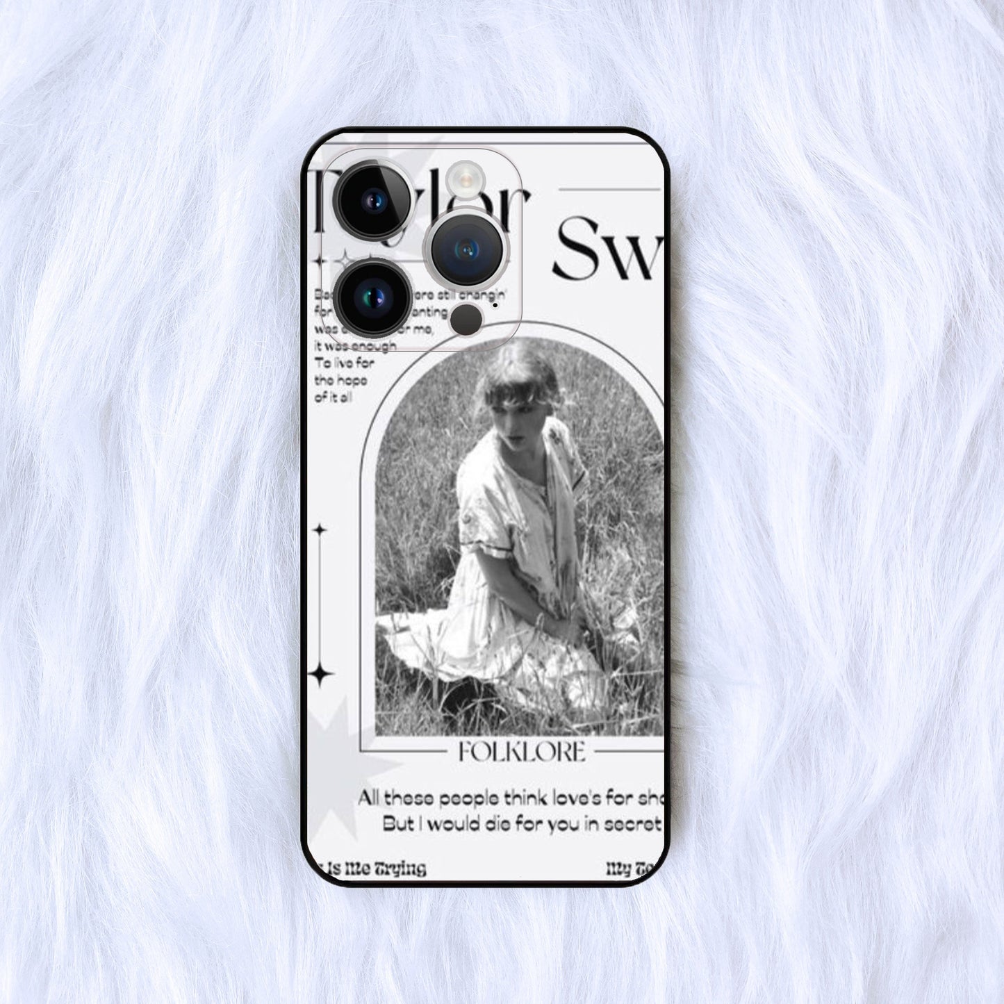 Folklore & Evermore Inspired iPhone Case