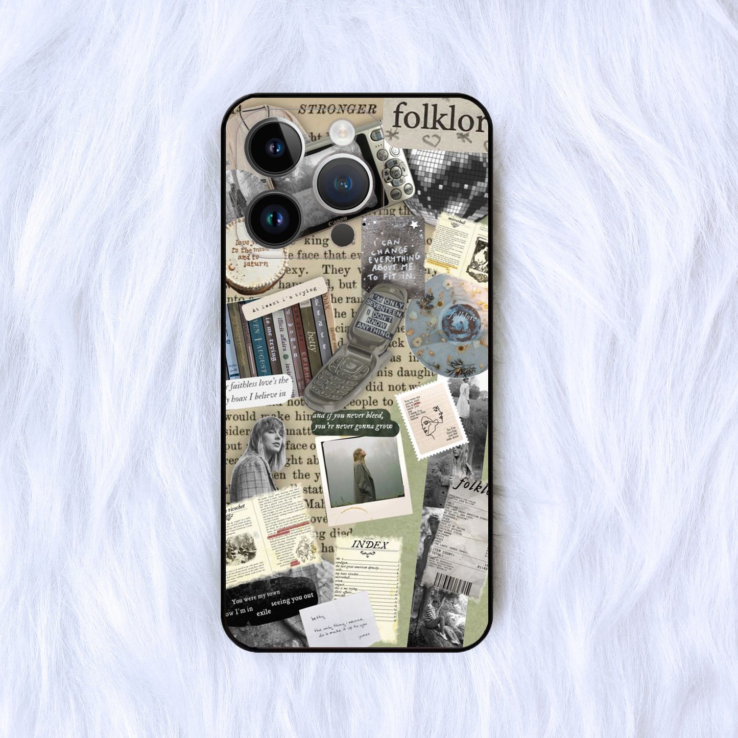 Folklore & Evermore Inspired iPhone Case