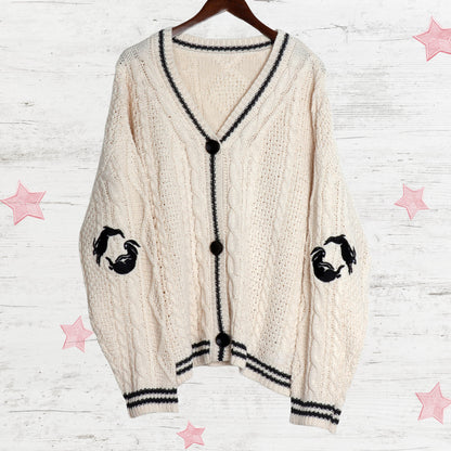 Love On Tour Harry Styles Bunny Cream Cardigan