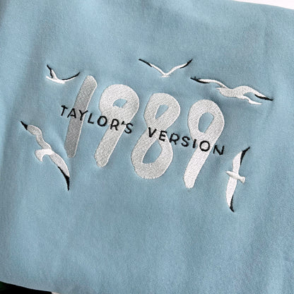 1989 Taylor's Version Embroidery Sweatshirt