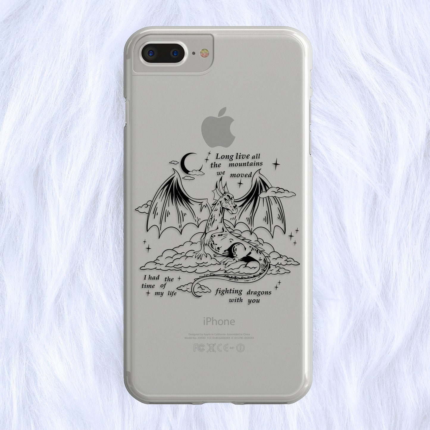 Speak Now Inspired Clear iPhone Case