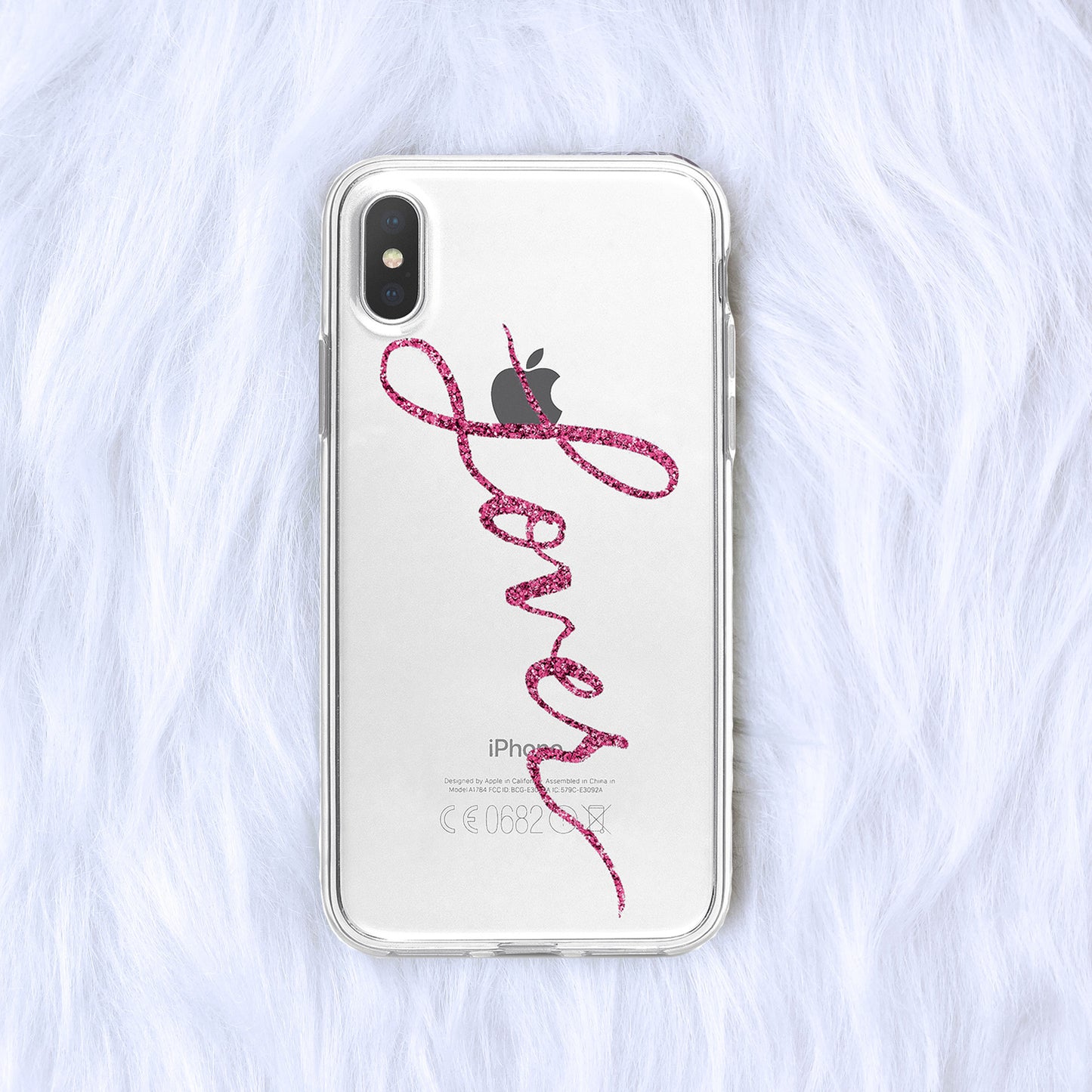 Lover Inspired Clear iPhone Case