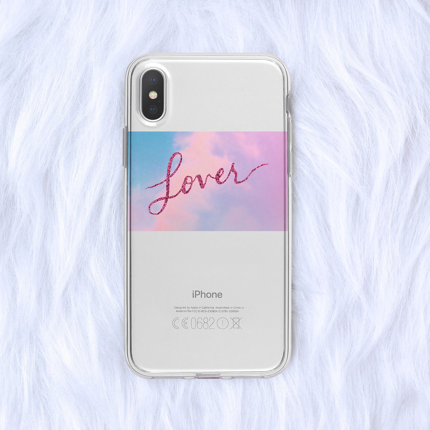 Lover Inspired Clear iPhone Case