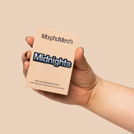 Midnights Inspried Embroidery Patch