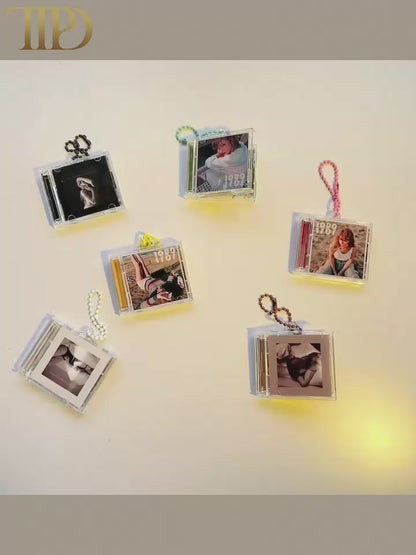 Personalised Taylor Swift 1989 Mini CD Keychain, Album Keyring Spotify Keychain Best Gifts