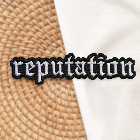 REPUTATION Inspried Embroidery Patch