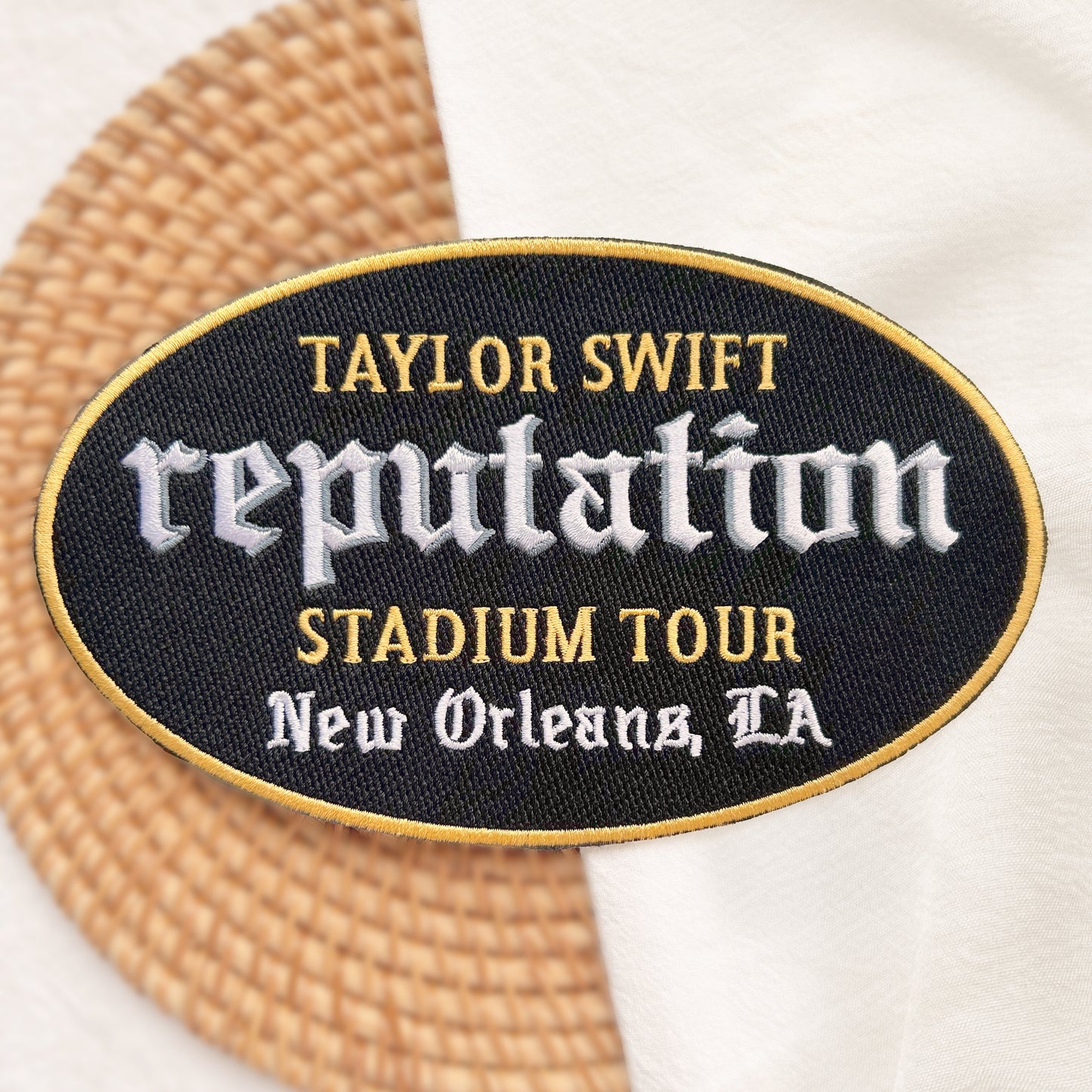 REPUTATION Stadium Tour Inspried Embroidery Patch Taylor Version