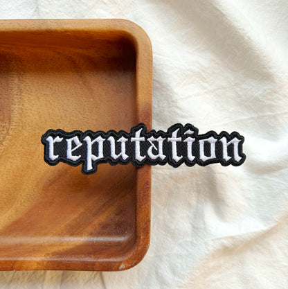 REPUTATION Cage Inspried Embroidery Patch Taylor Version