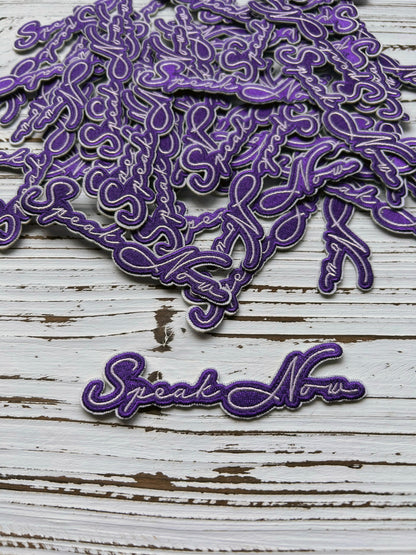 SPEAK NOW Inspried Embroidery Patch Taylor Version