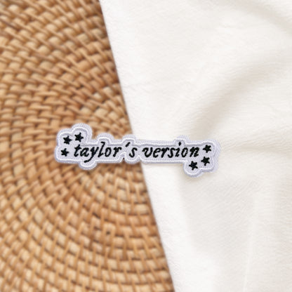 Taylor Inspried Embroidery Patch