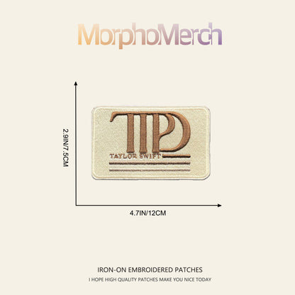 TTPD Book Inspried Embroidery Patch